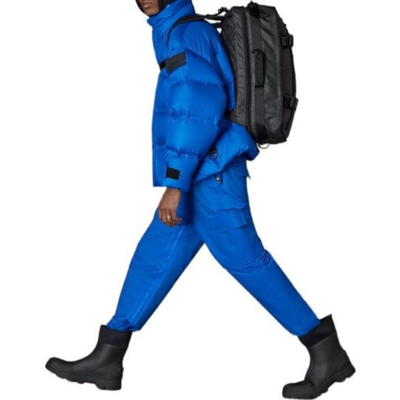 Adidas Originals Mens Down Puffer Jacket Blue HM9222 NEW Sz Medium - Picture 3 of 3